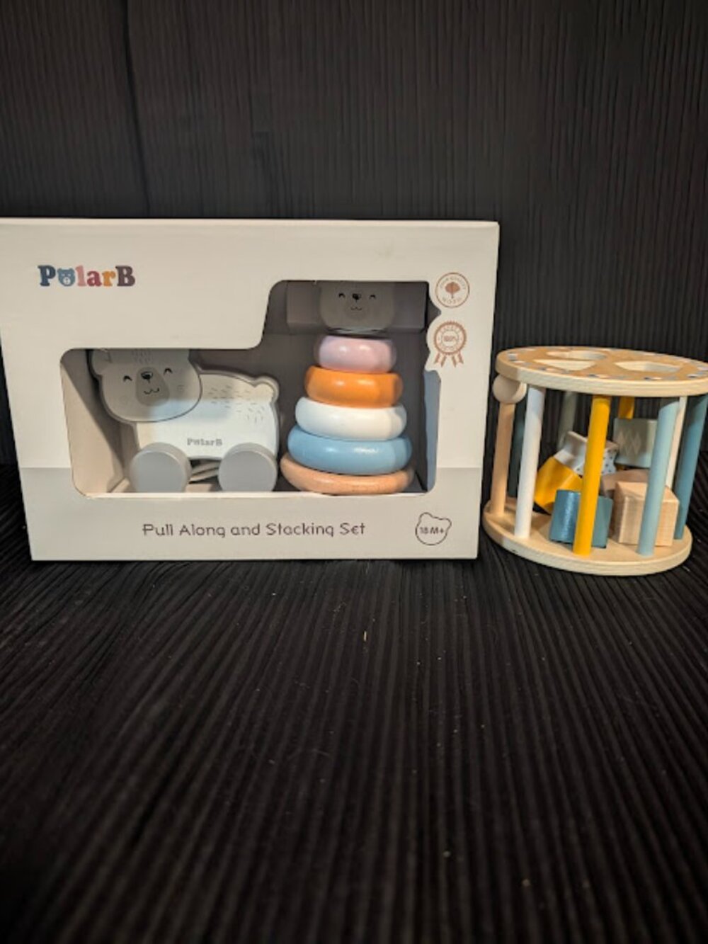 Infant Wooden Toys (Set of 3)